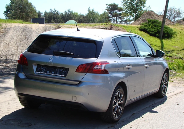 Peugeot 308 cena 29900 przebieg: 146055, rok produkcji 2014 z Piastów małe 232